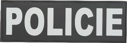 Nášivky POLICIE reflexní modré