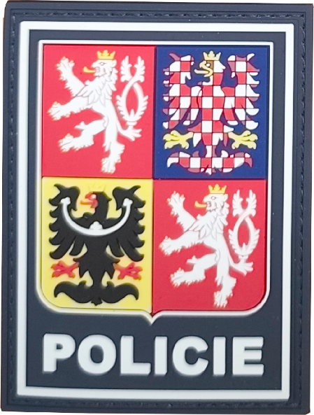 Nášivky POLICIE reflexní modré